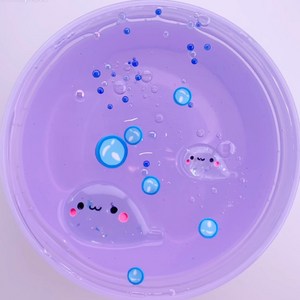 [에밀리슬라임] 물의요정 클리어슬라임, 1개, 250g, 연한소라