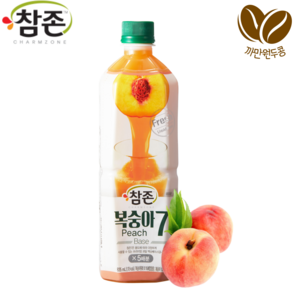 참존식품 원액 22종 선택가능, 복숭아, 835ml