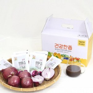 건강한즙 자색양파즙 100ml 50개입 50봉 1박스, 5L, 1개