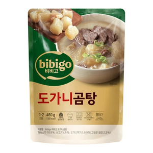 비비고 프리미엄 도가니곰탕 460g 간단한 아침국, 3개