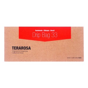 테라로사 드립백 커피, 10g, 33개입, 1개