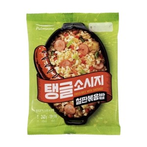 풀무원 풀무원_탱글소시지 철판볶음밥2인_480g, 12개, 240g