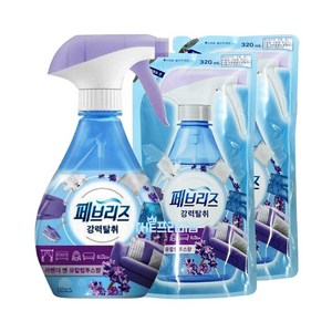 페브리즈 섬유탈취제 라벤더 앤 유칼립투스향 370ml+320ml 2개, 320ml