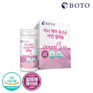 보뚜 이너 케어 유산균 아연 셀레늄 15g, 30정, 1개