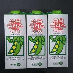 삼육식품 삼육플러스 두유, 3개, 쿠W 본상품선택, 950ml