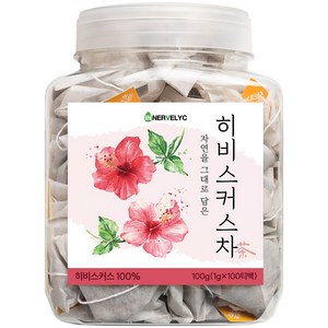 이너블릭 히비스커스차 1500만 티백 판매 돌파 PLA 친환경 필터, 1g, 100개입, 1개