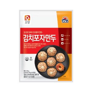 SN0510$ 남)김치포자만두-180gx10봉, 180g, 10개