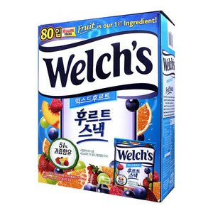 웰치스 믹스드 후르트스낵 젤리, 2kg, 1개