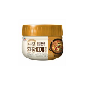 CJ 다담 된장찌개 양념 530g * 4통(총1세트), 4개