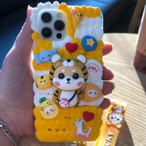 루미공방 폰 케이스 예쁜 귀여운 유니크 캐릭터 댕댕이 강아지 시바견 핸드폰 아이폰 보호 케이스 어흥시바