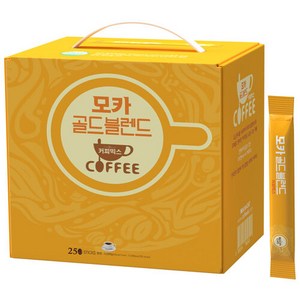 모카 골드블렌드 믹스커피 250T, 12g, 250개입, 1개