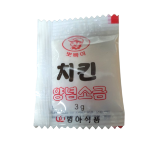 뽀빠이 치킨양념소금3gx200ea 1봉., 400개, 3g