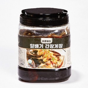 이종임 알배기 간장게장 2kg, 1개