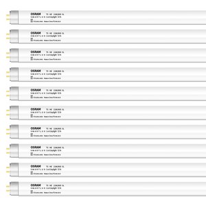 오스람 T5 형광등 HE 21W 865 주광색 SL, 10개