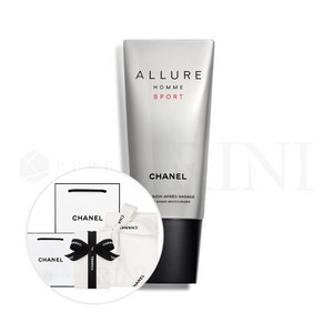 [CHANEL 정품] 샤넬 알뤼르 옴므 스포츠 모이스처 라이저 애프터 쉐이브 백화점동일 샤넬선물포장, 100ml, 1개