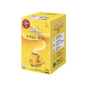 맥심 모카골드커피믹스 170티백, 12g, 170개입, 1개