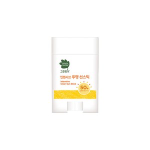 그린핑거 인텐시브 투명 선밤, 20g, 1개