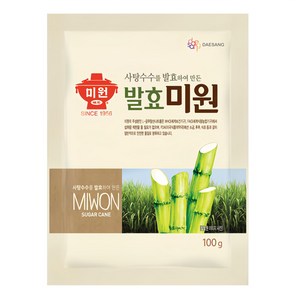 미원 사탕수수 발효, 100g, 1개