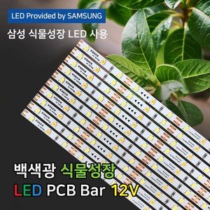 파인라이트 슈퍼팜 LED 식물성장 LED바 조명 백색광 (PCB타입) 국산 삼성LED칩 50cm 식물재배, 1개