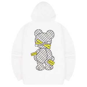 [당일출고/기모추가] 베어베우 후드집업 짚업 빅사이즈 남자여성 ZAHD_0002