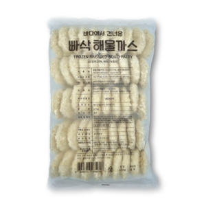 통통 해물까스/업소용 대용량 해물까스 2.5kg(50gx50개), 50g, 50개