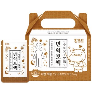 함소아 면역보액 14p, 사과맛, 280ml, 1개