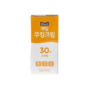 매일 쿠킹크림 조지방30% 1000ml 아이스박스무료포장, 1L, 4개