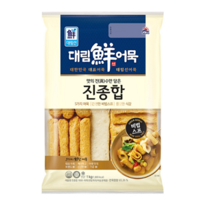 [사조대림] [대림냉장] 진종합 /냉장어묵, 1kg, 4개