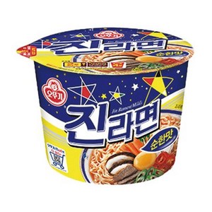 오뚜기 진라면 순한맛 큰컵 110g, 12개