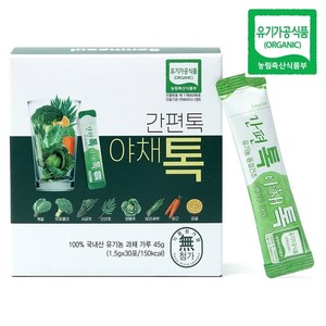 산마을 간편 야채톡, 45g, 4개