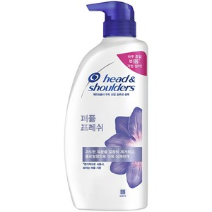 헤드앤숄더 퍼퓸 프레쉬 샴푸 프리지아향, 750ml, 1개