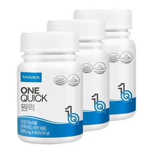 ONEQUICK 원퀵 500mg, 60정, 3개