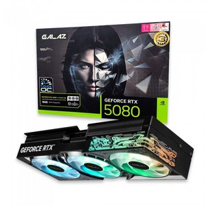 GALAZ 지포스 RTX 5080 BLACK OC D7 16GB 그래픽카드, 선택없음