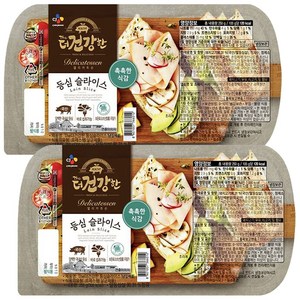 CJ The더건강한 등심 슬라이스 250g, 2개