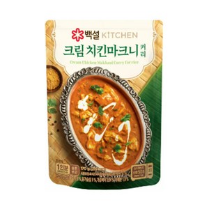 백설 크림치킨마크니 커리, 170g, 6개