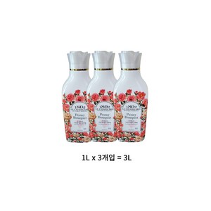 르샤트라 섬유유연제 피오니부케 본품, 3L, 5개