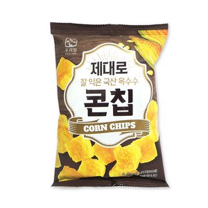 우리밀 국산 옥수수 콘칩 60g, 15개