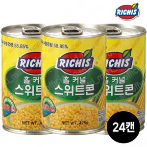 동서리치스 리치스 홀커널스위트콘, 425g, 24개