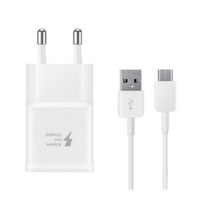 삼성전자 USB C타입 급속 여행용 핸드폰충전기 EP-TA20, 화이트, 1개