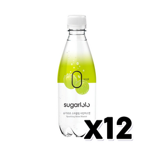 슈가로로 스파클링샤인머스캣 제로칼로리 페트음료 350ml X 12개입, 12개