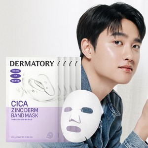 더마토리 프로 시카 징크덤 밴드마스크, 1매입, 5개