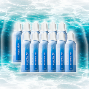 [12개] 지리에어 산소캔 휴대용 미니 공기캔 여행용 에센셜에어 253ml, 12개