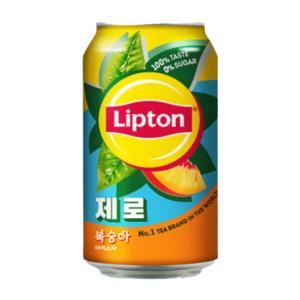 립톤 아이스티 복숭아, 355ml, 24개