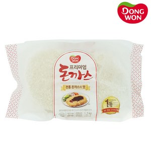 동원 프리미엄 돈까스 1.2kg, 3개