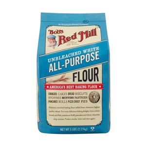 Bob's Red Mill All Pupose Flou 5 Lb Bob's Red Mill 다용도 밀가루 5파운드, 2.27kg, 1개