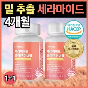 올리트루 세라마이드 콜라겐 이너업, 2개, 60정