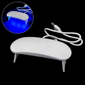 미니 UV LED USB 라이트 3구 젤 네일 유리 아크릴 핸드폰 스마트폰 필름 경화 램프 건조기, 1개, UL031.선택 - UV라이트 3구