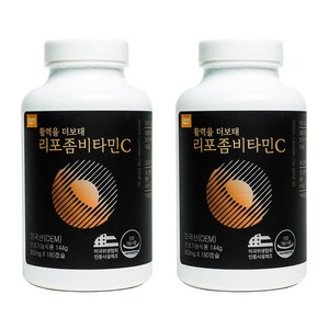 더보태 리포좀 비타민C 식약청인증 미국산, 180정, 2개