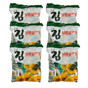 구운 김 달콤 쌀과자, 6개, 900g