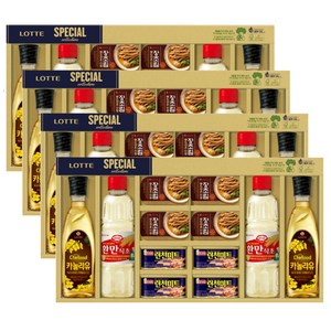 [4세트] 롯데푸드 런천미트 환만세트(ECO포장), 4개, 롯데 환만세트(eco)